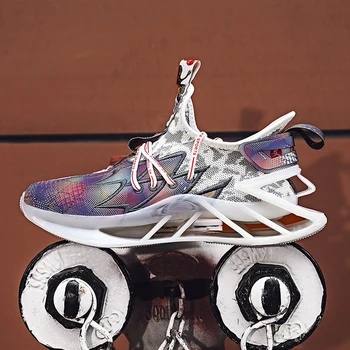 

The new reflective sports shoes blade series running shoes wear-resistant soles professional sports cushioning jogging shoes