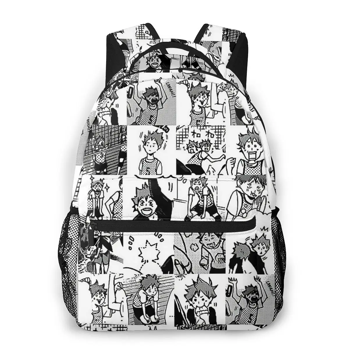 

Haikyuu,Komik Shoyo Hinata Backpack for Girls Boys Travel RucksackBackpacks for Teenage school bag
