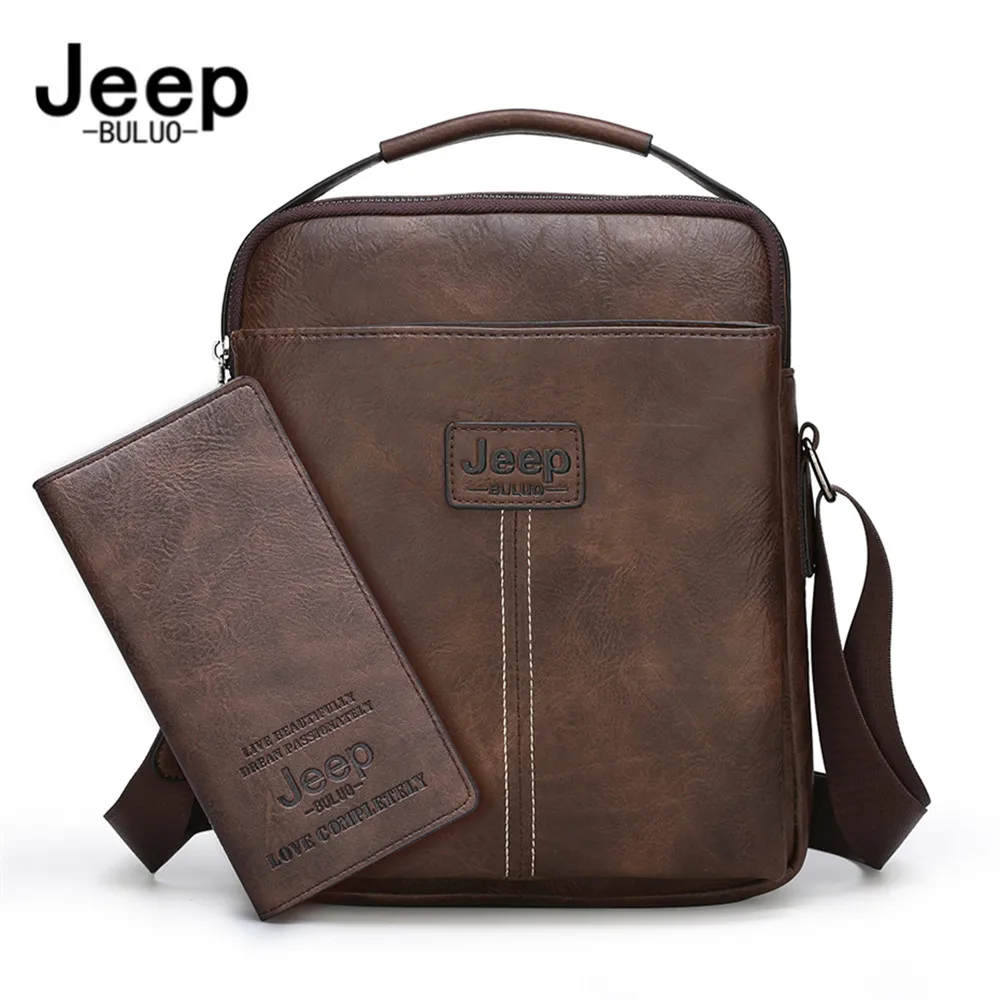 Jeep buluo мужские сумки мессенджеры известный бренд сумка через плечо для iPad Hanbags Tote