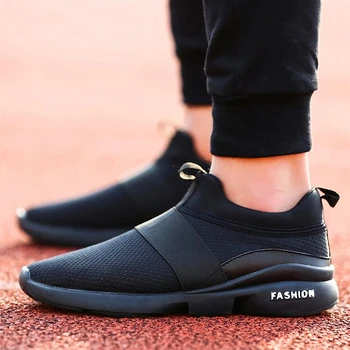 

New Solid Color Fashion Classic Shoes Men Shoes Men Sneakers Comfortable Breathabl Non-leather Casual Lightweight Shoes Hot Sale