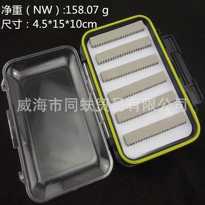 Поставка прозрачный AliExpress двухслойный yu gou he крючок-мушка Коробка крючок приманка коробка напрямую от производителя оптом