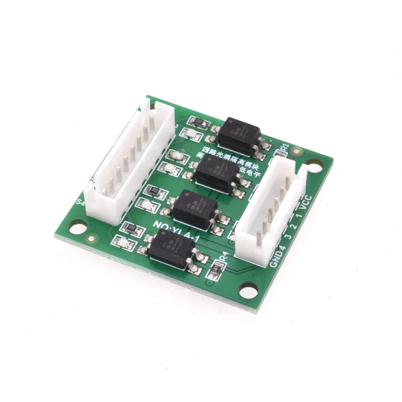 4 CH Channel Optical Coupler Isolation High/Low Level Voltage Converter Module 