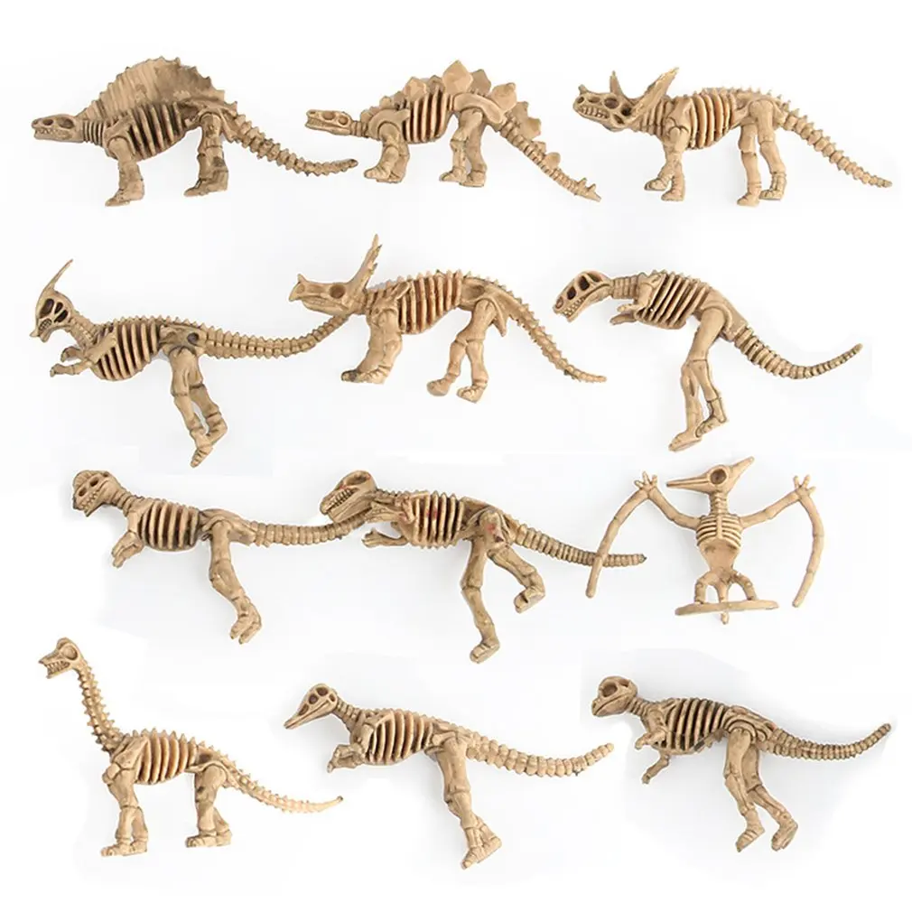 12 Dinosaur Skeleton Dinosaur Model Toys