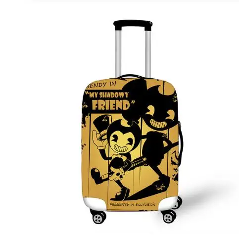 18-32 дюймов Bendy и чернила машина эластичный Чемодан Защитная крышка тележка костюм чехол защиты мешка для сбора пыли чехол для путешествий - Цвет: picture color