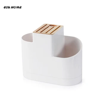 

High-quality Creative Knife Holder Five Holes Two Style Knife Holder Kitchen Kitchen Bar Storage Knife Holder High Quality Wood