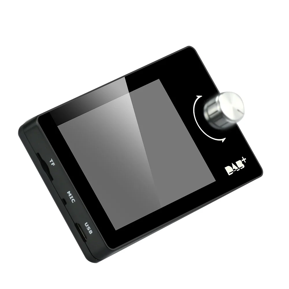 Мини DAB радио приемник 2," цветной дисплей Bluetooth FM передатчик DAB тюнер поддержка вызова+ AUX IN/OUT+ U диск/TF карта воспроизведения 64G