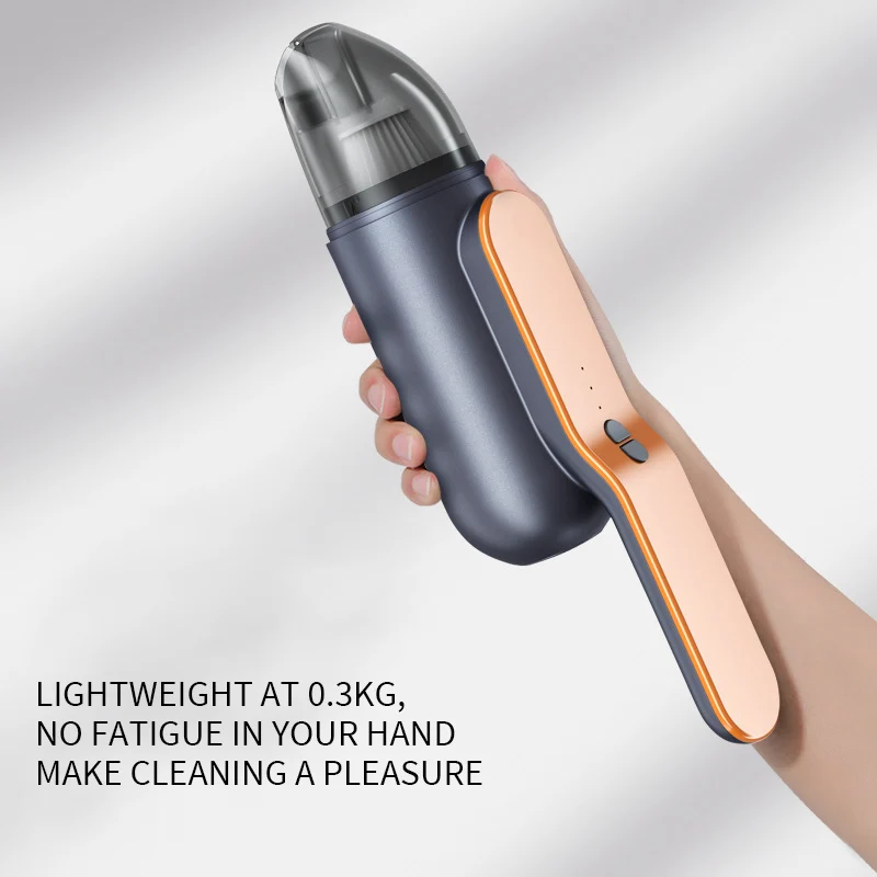 13000pa Vacuum Cleaner For Car Mini USB Charging Cyclone Suction Cleaners Portable Handheld Home Desk Wireless_voghion.com