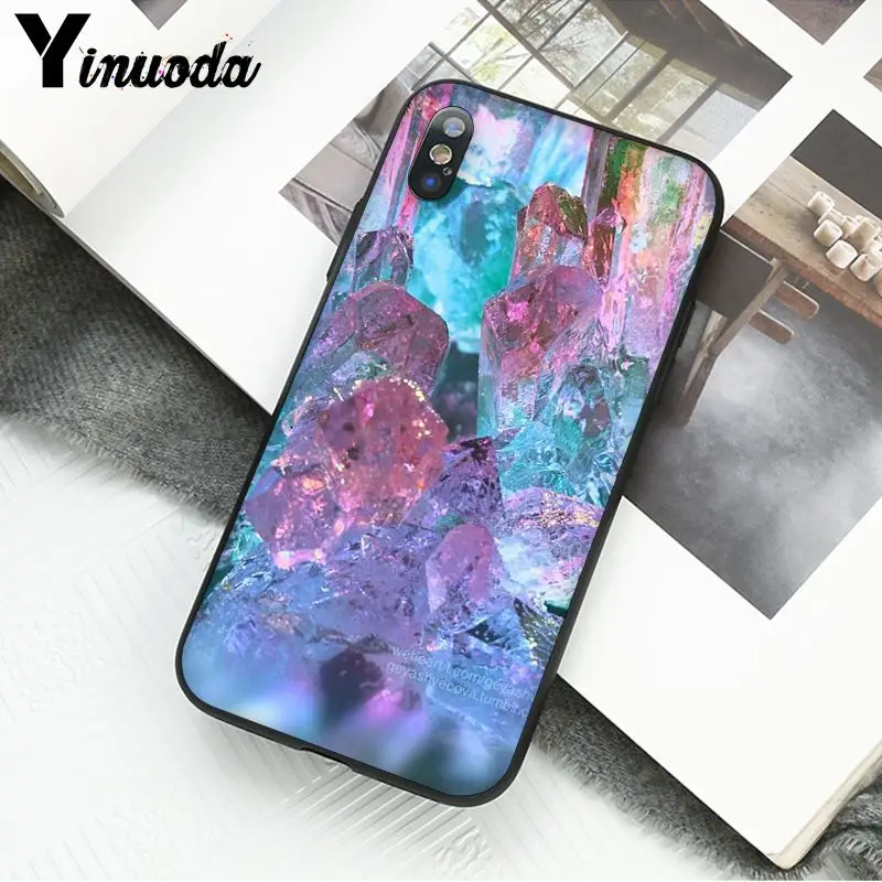 Blue Pink Purple Gemstone Agate Marble crystal 