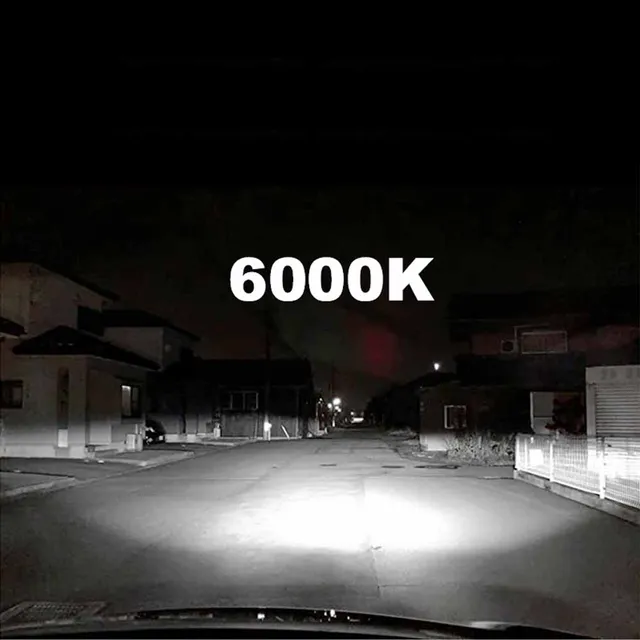 Edark H1 H3 H7 H11 HB3 LED Headlight Bulbs Kit Car Lights 6000K Cool White 72W 12000 Lumens High Beam/Low Beam Fog Light 6000K Cold White