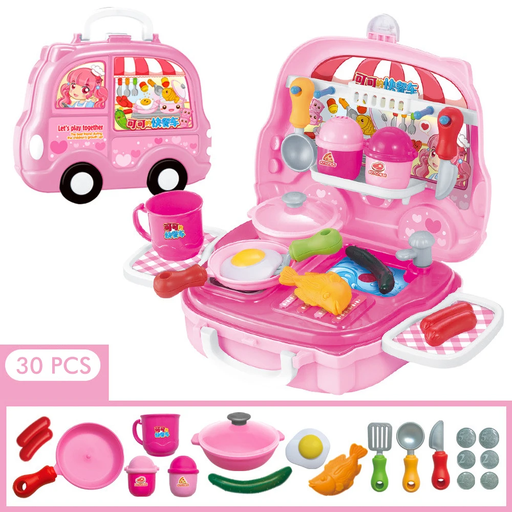 

Pretend Play Kitchen Popin Cookin Zabawki Juguetes Para Niсos Juguetes Niсa Cozinha Infantil Kitchen Set Girl Toys For Kids