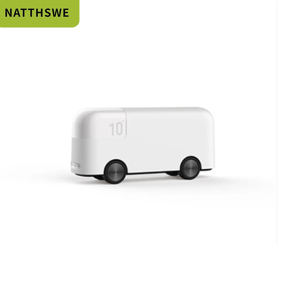 NATTHSWE Cute Bus Shape Power Bank Portable Smart Mobile Phone External Battery Charger 10000mAh Mobile Power For Xiaomi Samsung