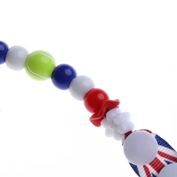 

Toddler Baby Hand Made Dummy Pacifier Clip Chain Holder Soother Nipple Strap New R2JF