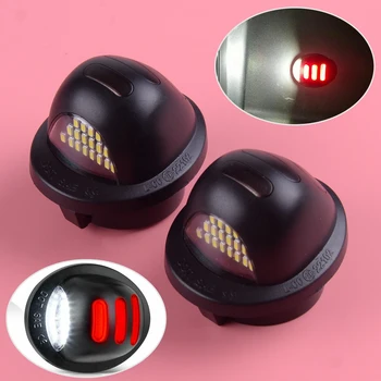 

CITALL 2pcs Red Neon Glow LED Number License Plate Tag Lamp Light Fit For Ford F250 F350 Pickup 1999-2012 2013 2014 2015 2016