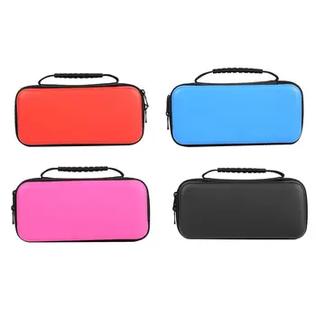 

EVA Storage Bag Portable Protective Case for Nintend Switch Lite Mini Console Inner Scratch-proof Flannel Cloth Protection