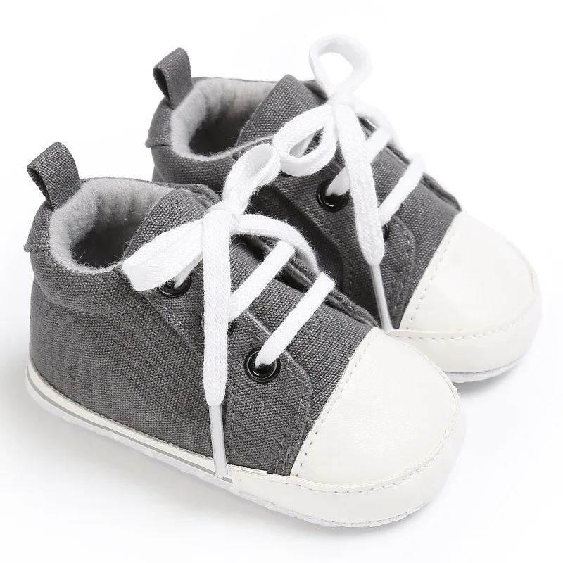 Lace-up Canvas BABY'S Shoes Lace-up Baby Shoes Toddler Shoes