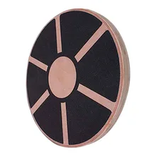 Противоскользящее восстановление тренажерный зал Упражнение баланс доска координация портативный тренажеры деревянная доска Аксессуары для тренировок йоги