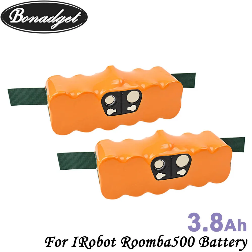 Никель-металлогидридный аккумулятор Bonadget 3800 мАч для IRobot Roomba 500 510 530 532 534 535 540 550 560
