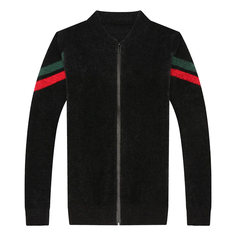 Black Friday UCAK Brand Wool Sweatercoat Men 2020 New Arrival Fashion Trend Casual Spring Autumn Streetwear V-Neck Zipper Sweater Male U1039