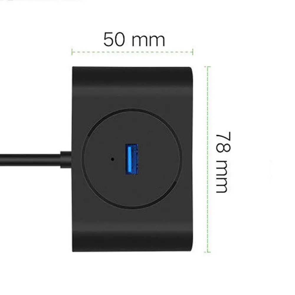 Порт USB 3,0 концентратор разветвитель для Macbook ноутбука ПК компьютера HDD