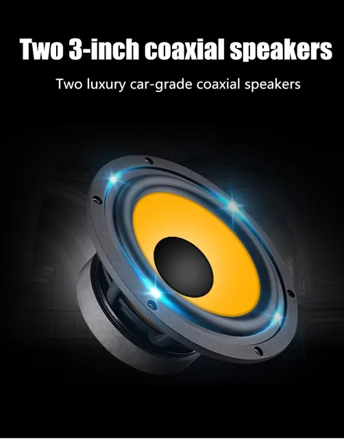 5 Inch Bluetooth Speaker Car Subwoofer 60w Large Music Vibration Affects  Home Theater Stereo Phone/tf/computer/usb Caixa De Som - Speakers -  AliExpress