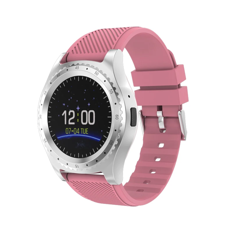 696 L9 Смарт-часы с камерой спортивные часы Шагомер фитнес-монитор Поддержка sim-карты водонепроницаемые часы для samsung для IPhone - Цвет: Pink