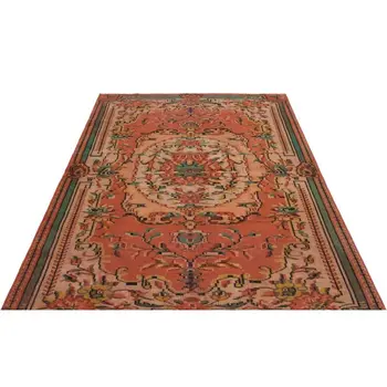 

Handmade Natural Vintage Turkish Area Rug 175x263 Cm-5'9''X8'8''