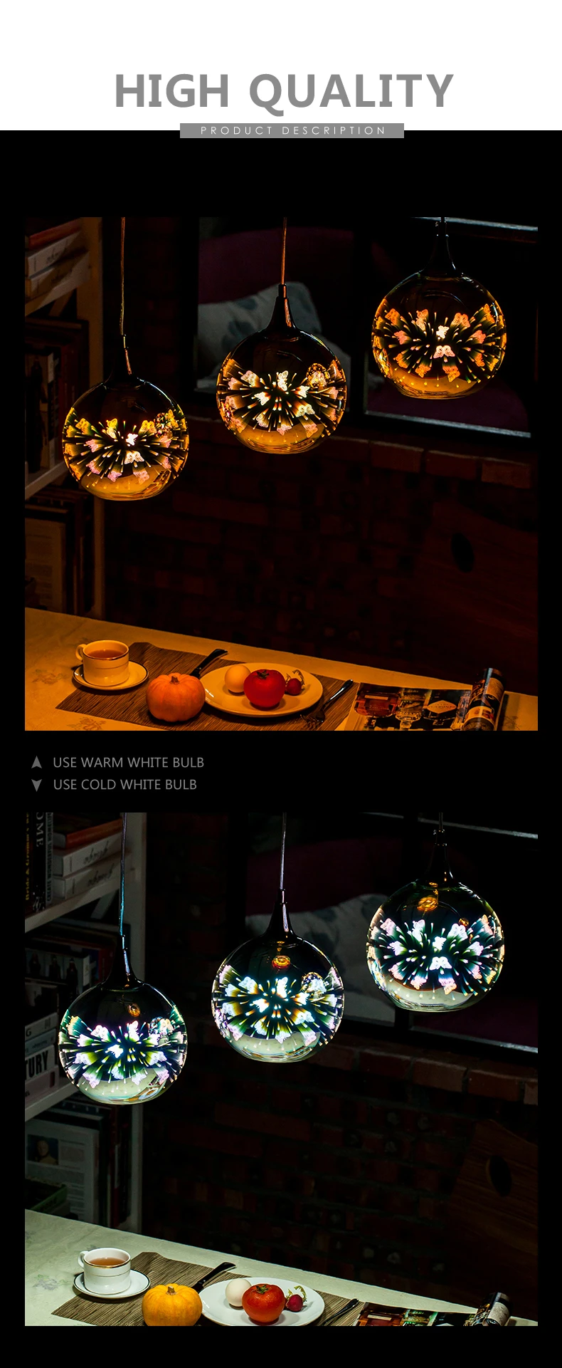 Лампа бесплатно) 3D бабочка теплый/холодный белый подвесной светильник 1 м Шнур винтажный подвесной светильник для дома/столовой Лофт Декор подвесной светильник