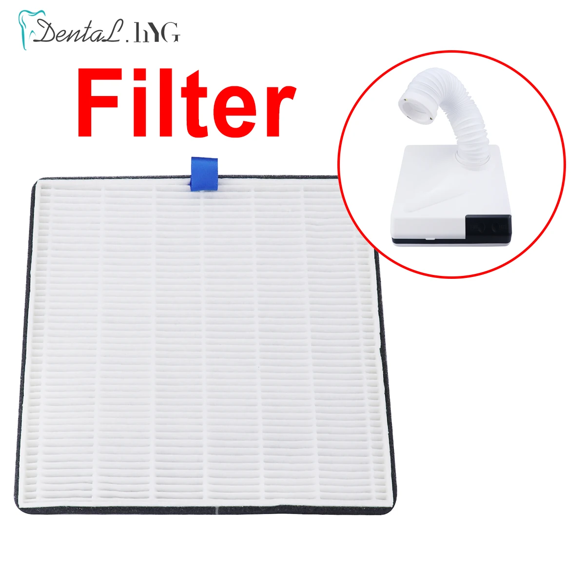 1 Piece of Filter for Dust Collector Machine Vacuum Cleaner Art Nail Dental Lab Working | Красота и здоровье