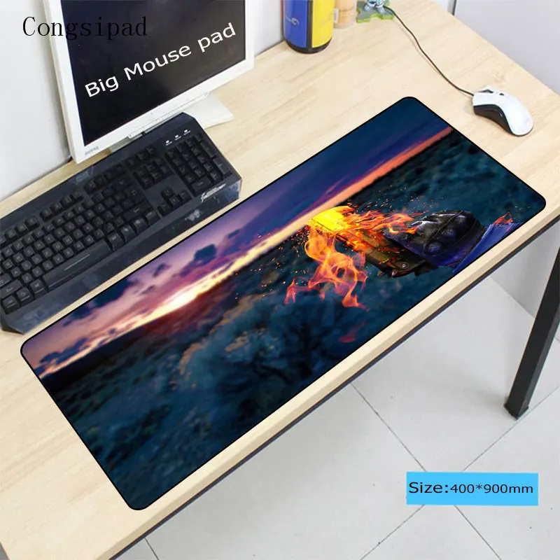  Counter Strike Large Size Gun mouse pad Anti-slip Natural Rubber PC Computer Gaming mousepad DeskMa