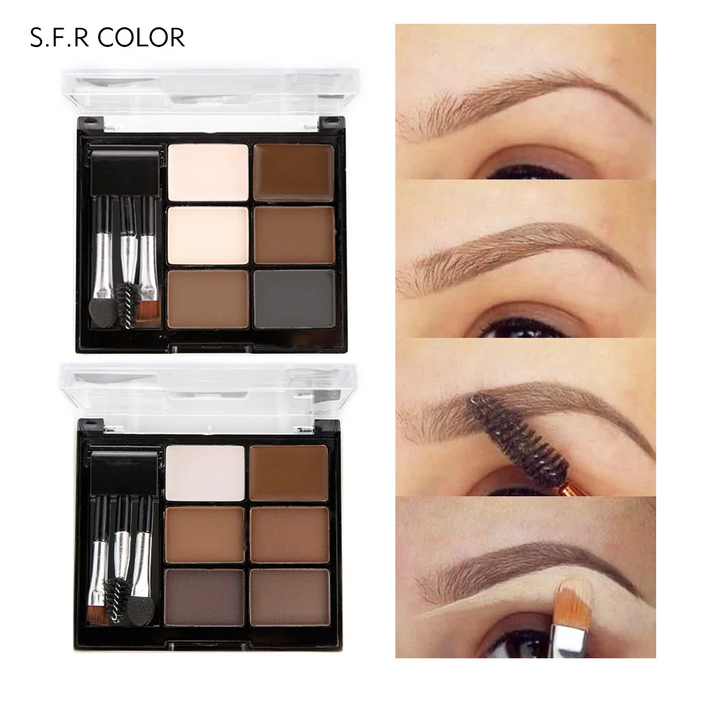 

Makeup Set Eyebrow Concealer + Eye Brow Powder + Eyebrows Cream + Brows Brush Enhancer Palette Eyes Tint Cosmetics Tattoo Pencil