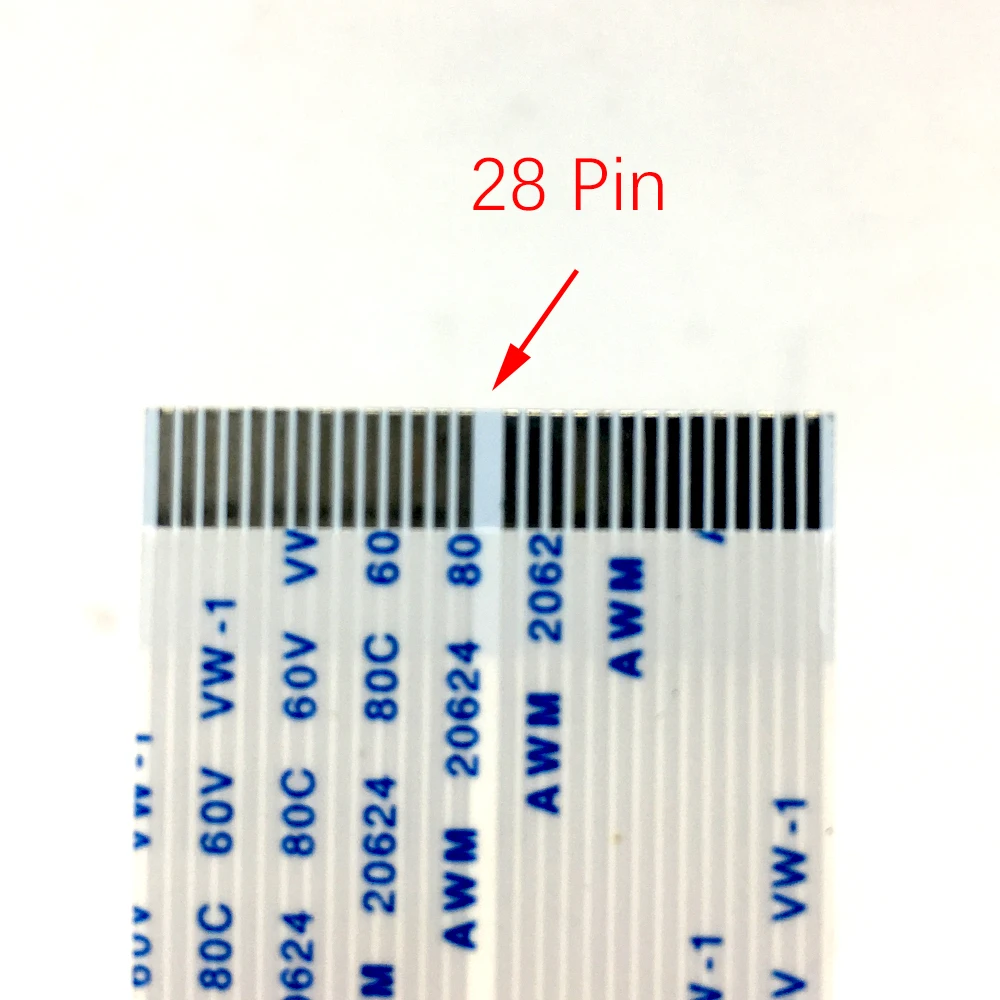 28pin 10 шт. 29 pin FFC Гибкий плоский кабель для передачи данных для tx800 xp600 mutoh valuejet 1624 1638 VJ1604 VJ1624 VJ1638 принтер большой dx7 головной кабель - Цвет: 28pin