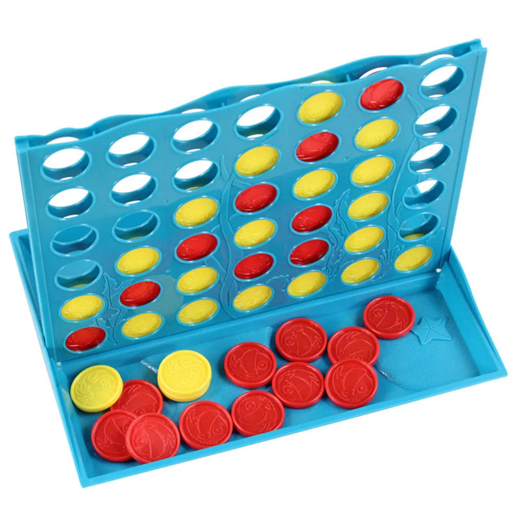 

Kids Funny Educational Toys 3D Four-Game Chess Game Development Toy Parent-child Interactive Toy for Children
