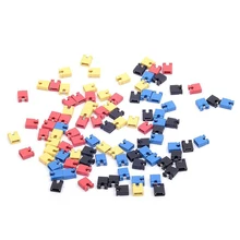 

100PCS Spacing 2.54MM Jumper Cap Shorting Cap Shorting Block Connection Block
