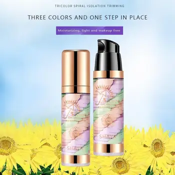 

Natural Face Base Primer Liquid Shrink Pore Moisturizer Control Lasting Base Oil Matte Concealer Makeup Foundation H1Y7