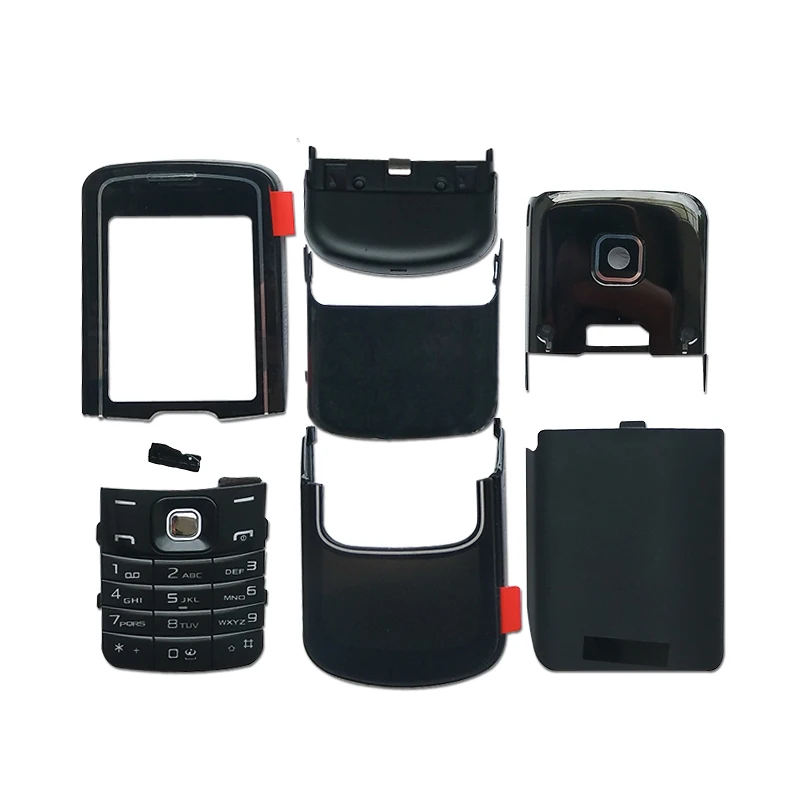 

Original New Full Complete Mobile Phone Housing Cover For Nokia 8600 Luna With English/Russian/Arabic/Hebrew Keypad