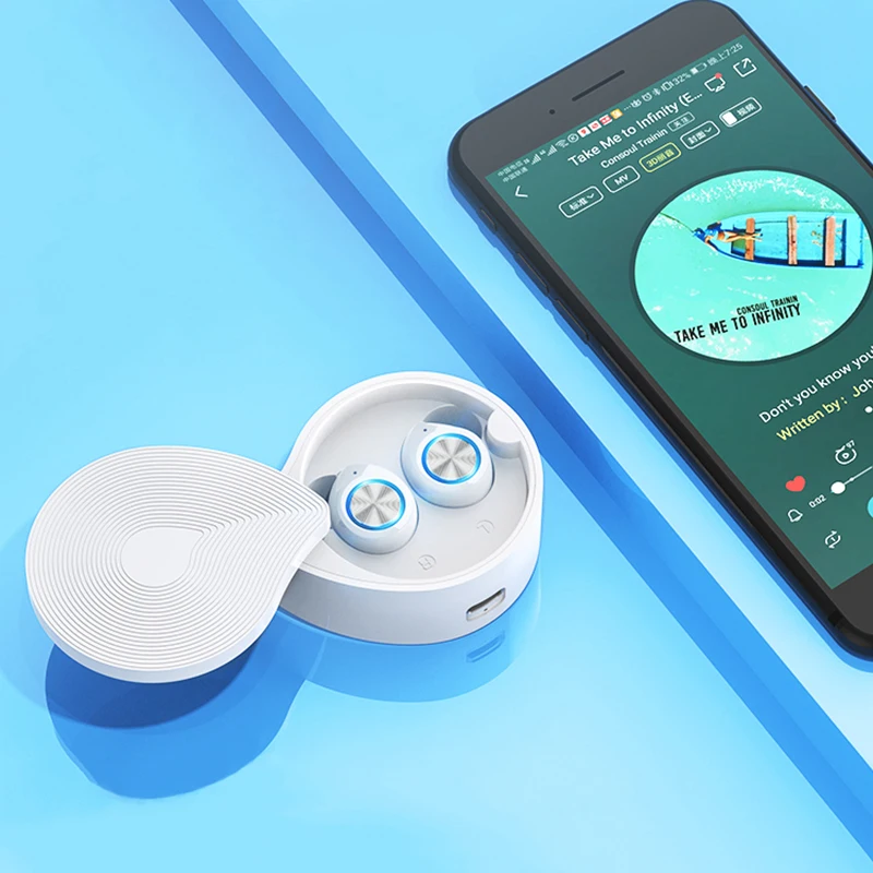 TW70 Bluetooth 5,0 наушники 3D стерео 1 пара беспроводные TWS наушники с двойным микрофоном