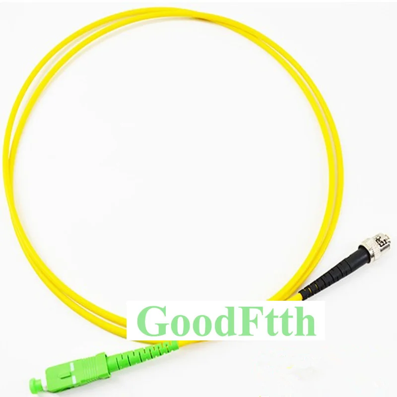 Волоконно оптический патч корд Перемычка ST SC/APC ST/UPC SM симплекс GoodFtth 1 15