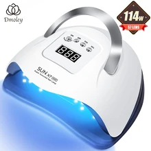 Nail-Dryer Led-Lamp Manicure-Tools UV New-Design 90W/114W Dmoley for All-Types-Gel 45/57pcs