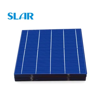 

10 50 80 100pcs 4.79W 8.55A 156x156mm Solar Cells 6x6 Grade A polycrystalline PV DIY Photovoltaic Solar Panel high efficiency