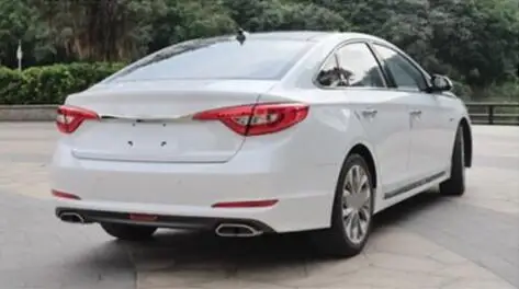 for Hyundai Sonata nine tail door decorative strips modified tail box decorative strips dedicated