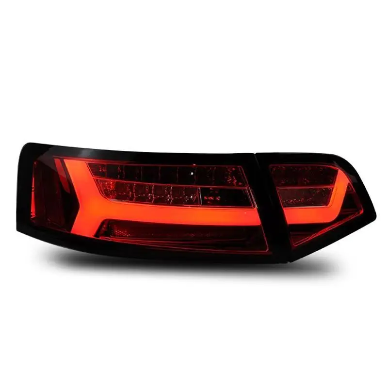 Внешний Luces Para Automovil Стайлинг Drl светодиодные Автомобильные дневные ходовые фары Задние Автомобильные фары в сборе 09 10 11 для Audi A6L