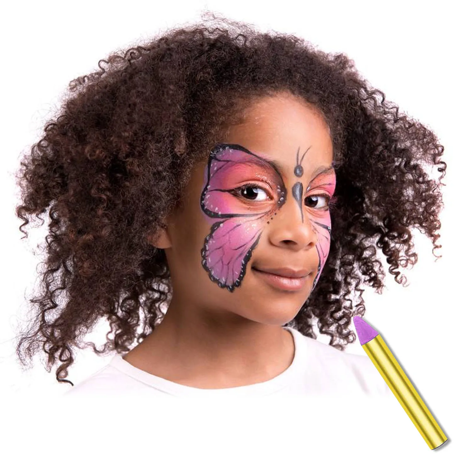 16 цветов Нетоксичная живопись для лица тела Мелки Комплект с спонж для очищения кожи для детей футбол для празднования Хеллоуина поставка