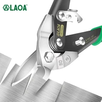 LAOA Powerful Multifunctional Iron Sheet Scissors Keel Scissors Stainless Steel Aviation Acissors CR-V Made In Taiwan,China 2