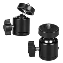 

2022 SPASH Photography Spherical Gimbal 360 Degree Rotating Spherical Ball Head with 1/4 Port Tripod Stand for Camera Tripod