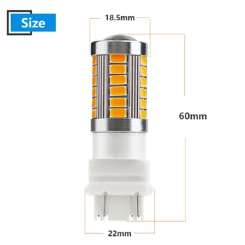 

Accessories Turn Signal Lights Reverse 3157 3057 Replacement Parts Car Exterior Amber