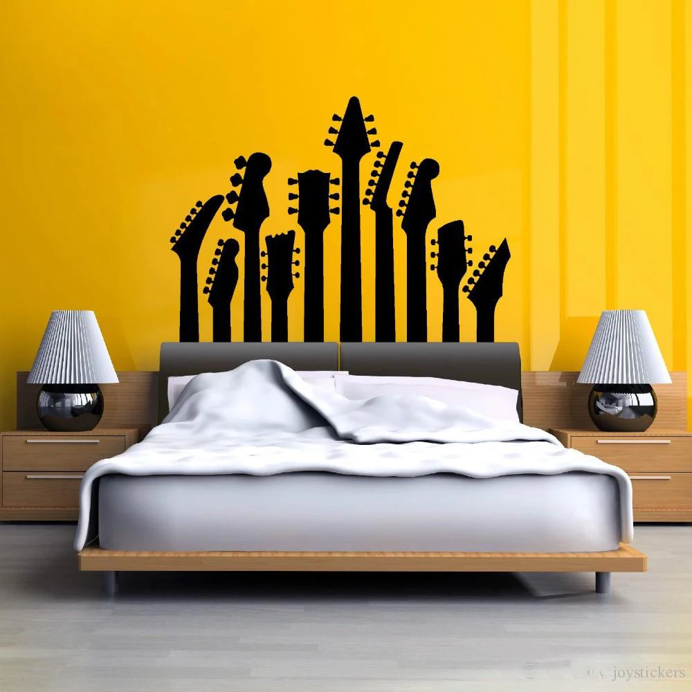 guitar-wall-decal-guitar-necks-music-seraies