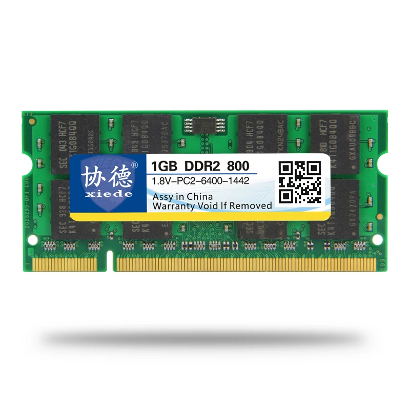 Оперативная память для ноутбука xiede DDR2 800 мгц 667 533 2 гб 1 SODIMM Memoria совместима с DDR