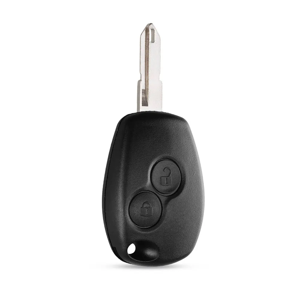 Dandkey 20 шт сменный чехол для ключей с 3 кнопками для Renault trafc Clio Kangoo Sandero Primastar Movano, дистанционный брелок для ключей без выреза