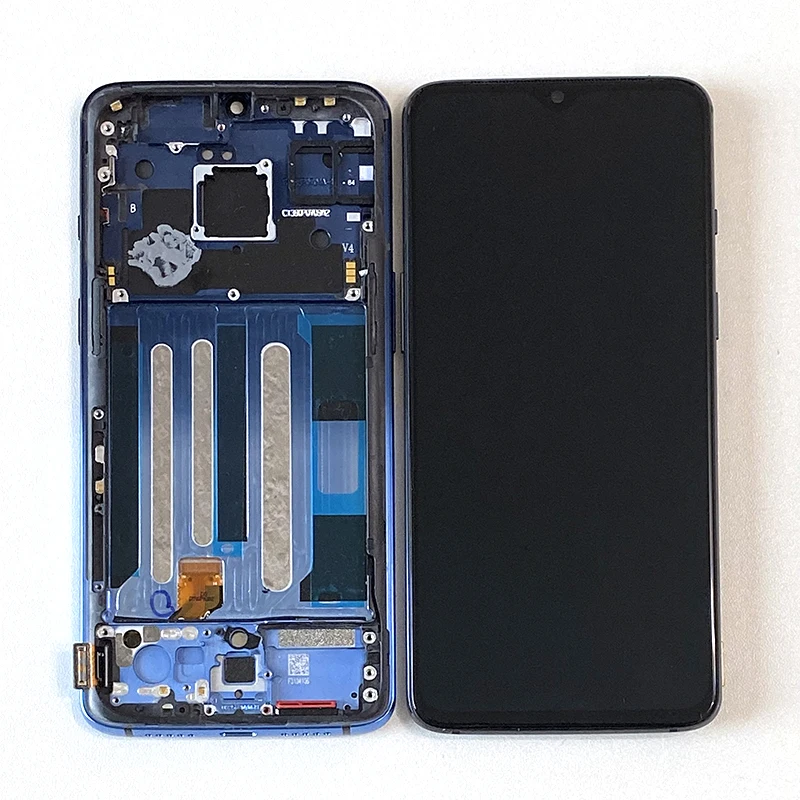 Axisinternational для 6,4" OnePlus 7 ЖК-экран+ сенсорная панель дигитайзер с рамкой для OnePlus 7 ЖК-дисплей