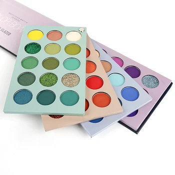

60 Colors Four-layer Rotation Long Lasting Matte Highlight Eyeshadow Waterproof Shimmer Palette Matte Cosmetic Makeup TSLM1